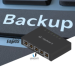 Como agendar backup no Ubiquiti EdgeOS